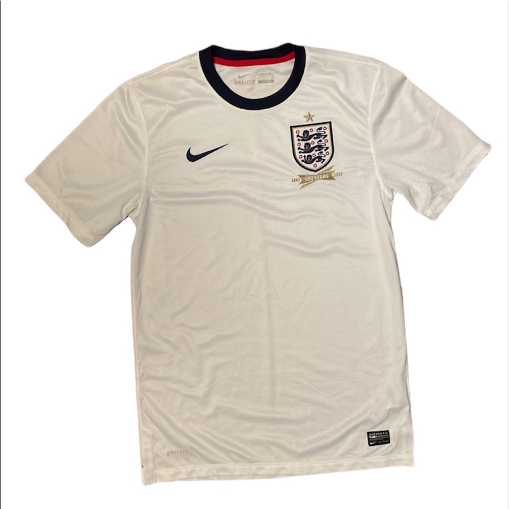 Nike England Authentic National Team Jersey 2013